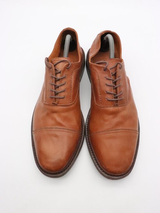 Frye Paul Bal Men\'s Size 10.5 Oxford Cap Toe Brown Leather Dress Classic Shoes main image 8